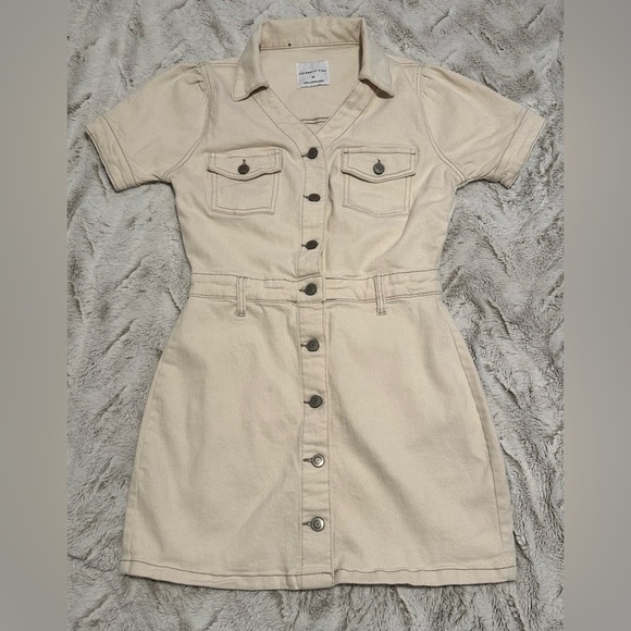 Celebrity Pink Juniors Button up Jeans Dress - Picture 8 of 15